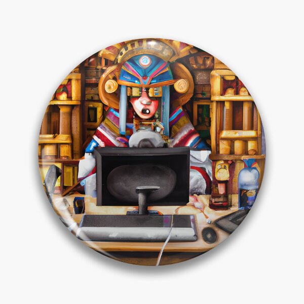 Item preview, Aztec priest and his Office designed and sold by Chubuter.