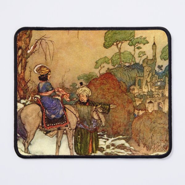Item preview, She saw the castle for the first time By Edmund Dulac designed and sold by Niina  Niskanen.
