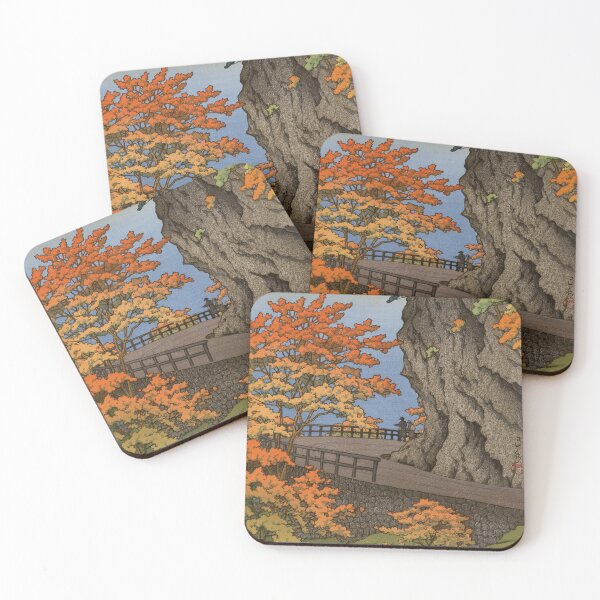 Item preview, Autumn at Saruiwa, Shiobara (1935) - Hasui Kawase designed and sold by SALON DES ARTS.