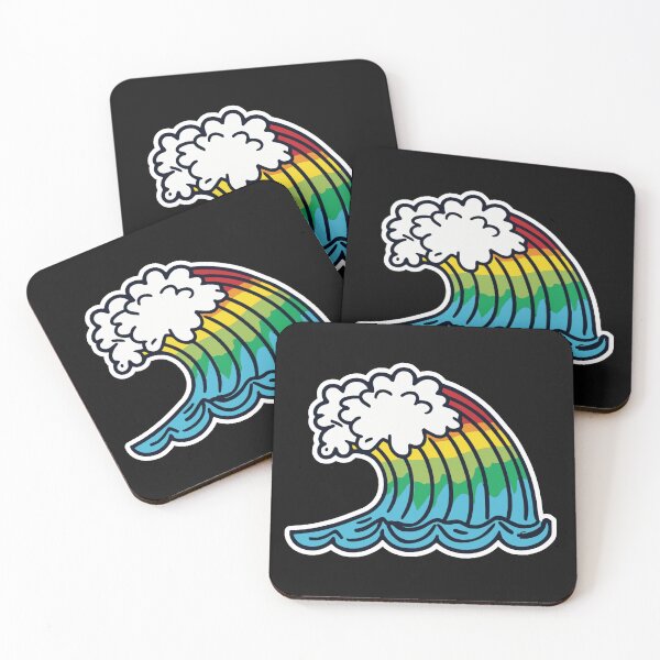 Item preview, Rainbow Ocean Wave designed and sold by JandyDesign.