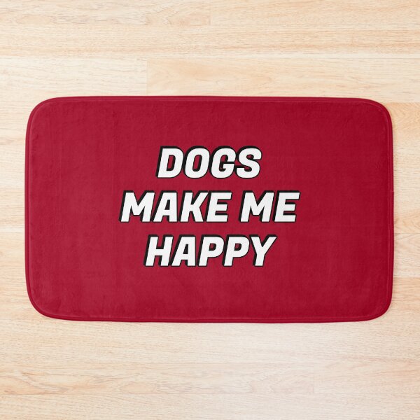 Item preview, Dogs make me happy designed and sold by Inspirationmotivation.