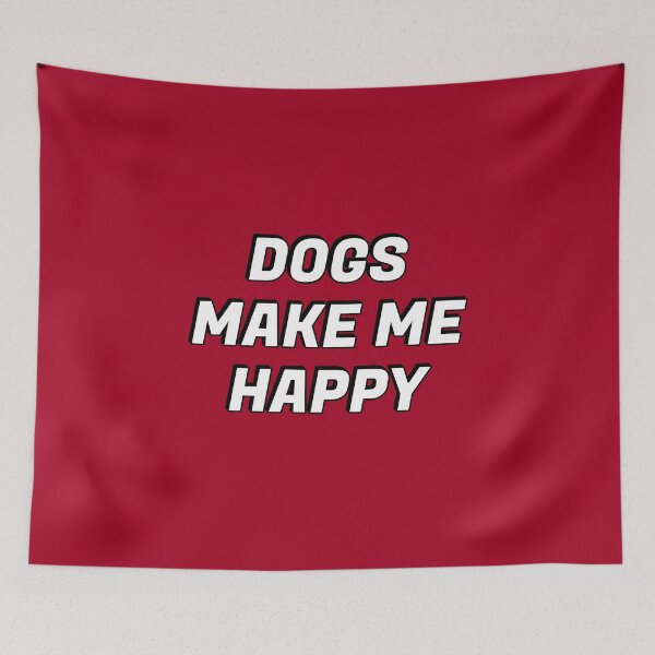 Item preview, Dogs make me happy designed and sold by Inspirationmotivation.