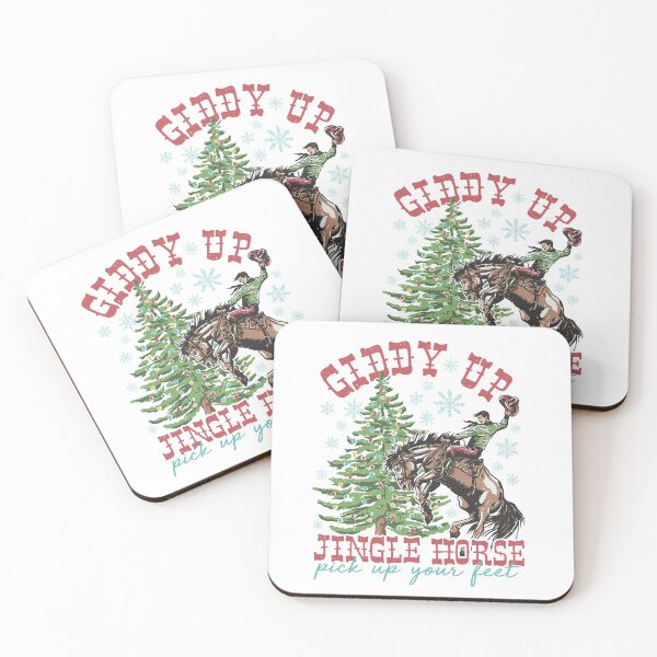 Item preview, Giddy Up Jingle Horse Christmas designed and sold by HorseFly Ranch.