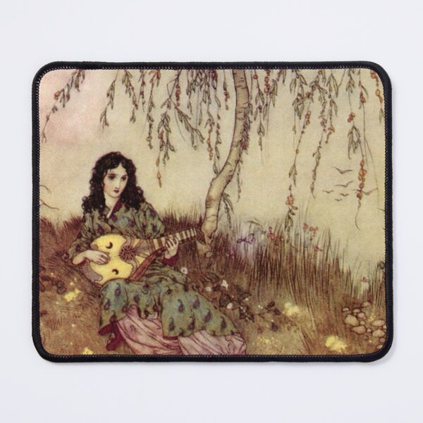 Item preview, Beauty In The Garden By Edmund Dulac designed and sold by Niina  Niskanen.