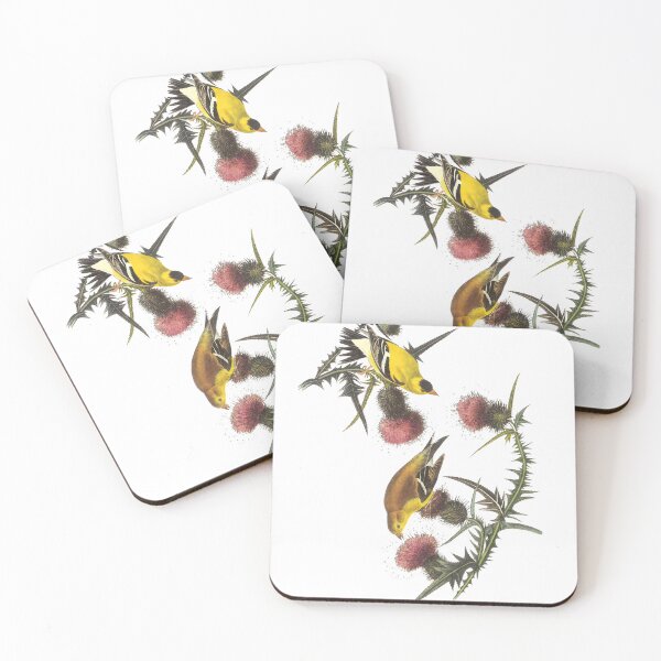Item preview, Audubon Goldfinches Print designed and sold by nanengen2.