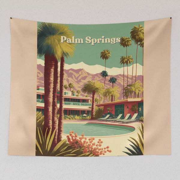 Item preview, Palm Springs designed and sold by SkyMileTravel.
