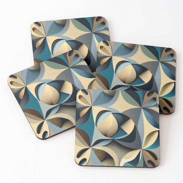 Item preview, Cool Textured Modern Abstract Pattern Digital Painting designed and sold by CodeAndColors.