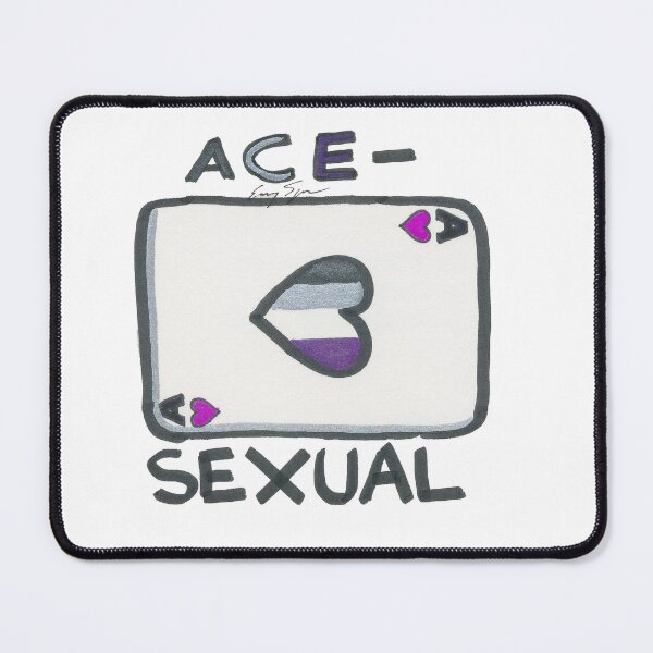 Item preview, Asexuality Pun designed and sold by dragonwriterart.