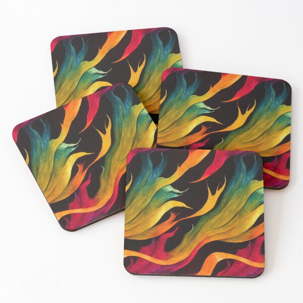 Item preview, Rainbow Flames designed and sold by Red-Alien.