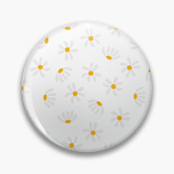 Item preview, Daisy Flowers White Yellow Pattern designed and sold by HasCreations.