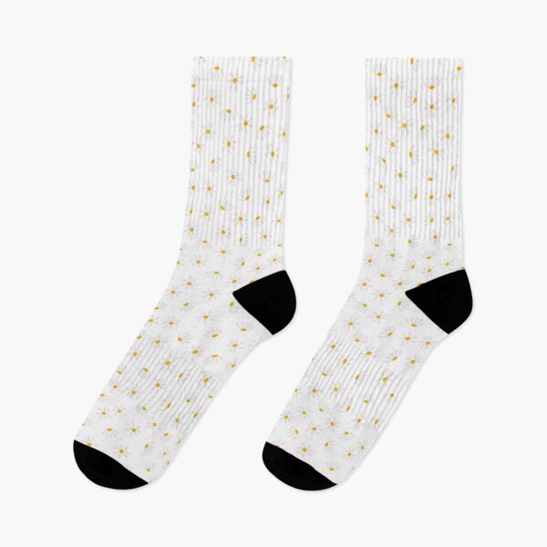 Item preview, Daisy Flowers White Yellow Pattern designed and sold by HasCreations.