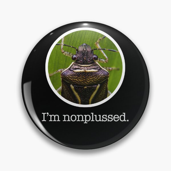 Item preview, I'm nonplussed Stink Bug designed and sold by AronsTinySafari.