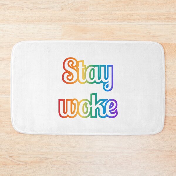 Item preview, STAY WOKE rainbow staywoke designed and sold by Inspirationmotivation.