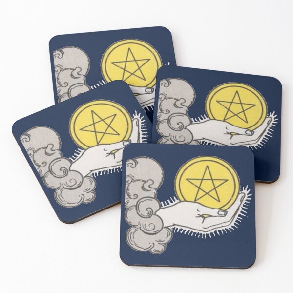 Item preview, Ace of Pentacles Tarot Card designed and sold by laurenodegard.