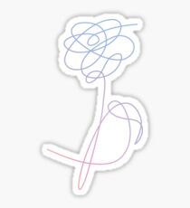 BTS Love Yourself Flower Sticker