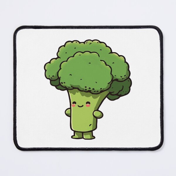 Item preview, Veggie Squad: Broccoli the Brave! designed and sold by ai-miilk.