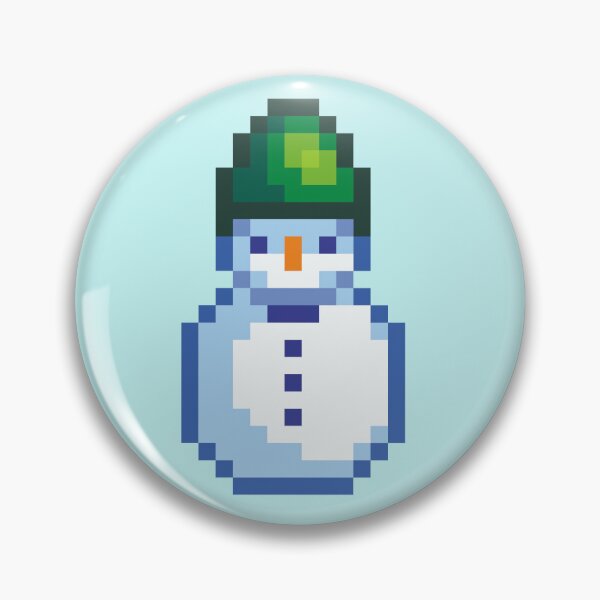 Artikelvorschau, Stardew Valley Schneemann grüner Hut entworfen und verkauft von aiya-pixels.