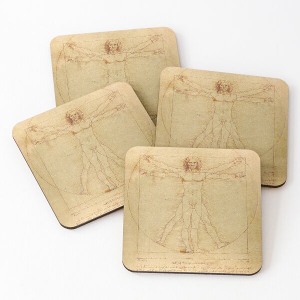 Item preview, Leonardo da Vinci's Vitruvian Man designed and sold by angelisart.