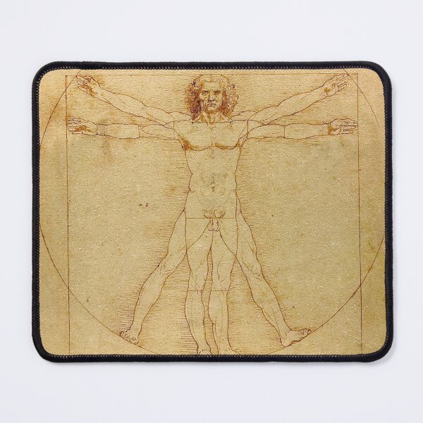 Item preview, Leonardo da Vinci's Vitruvian Man designed and sold by angelisart.