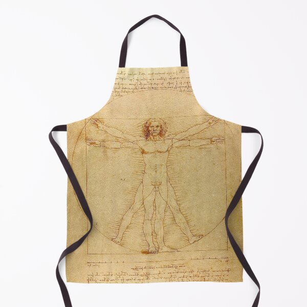 Aperçu de l'œuvre L'Homme de Vitruve de Léonard de Vinci créée et vendue par angelisart.