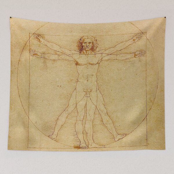 Item preview, Leonardo da Vinci's Vitruvian Man designed and sold by angelisart.