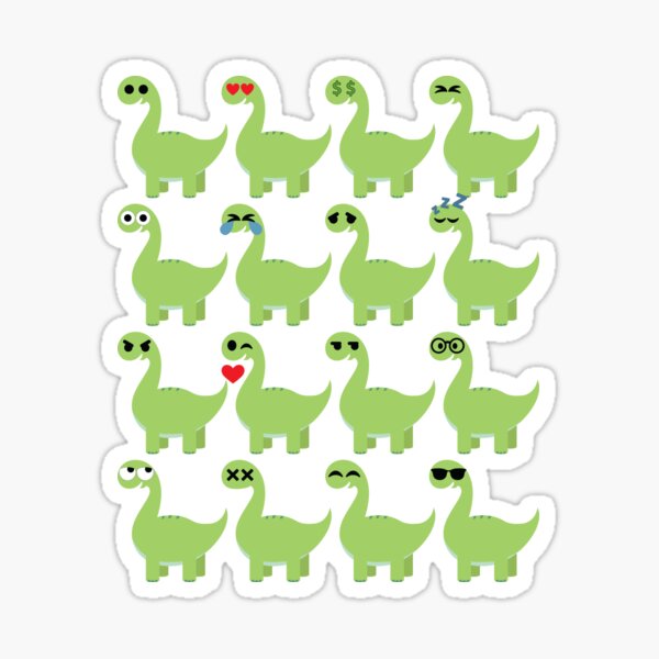 Artikel-Vorschau von Brachiosaurus Emoji, designt und verkauft von HippoEmo.