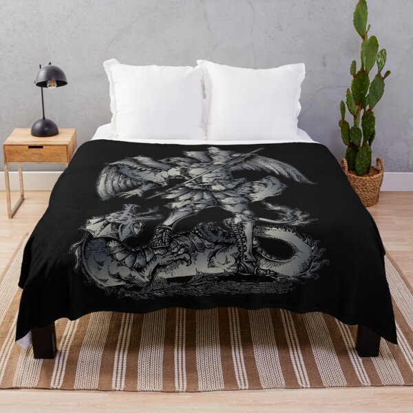Item preview, Archangel Michael and dragon beast designed and sold by yokie1111.