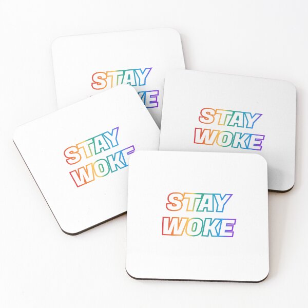 Item preview, STAY WOKE rainbow staywoke designed and sold by Inspirationmotivation.