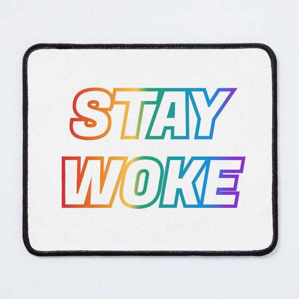 Item preview, STAY WOKE rainbow staywoke designed and sold by Inspirationmotivation.