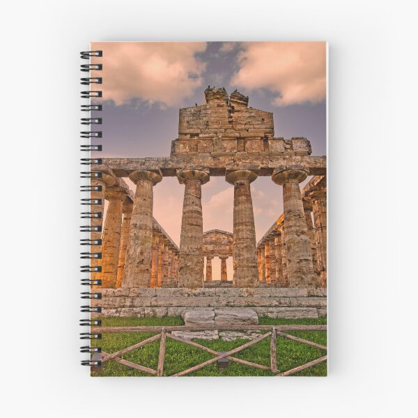 Item preview, The Greek Temple of Athena at Sunset in Paestum, Italy designed and sold by Jon Shore.
