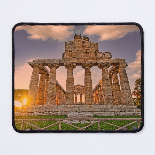 Item preview, The Greek Temple of Athena at Sunset in Paestum, Italy designed and sold by Jon Shore.