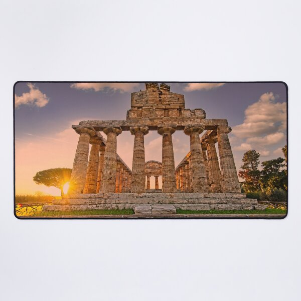 Item preview, The Greek Temple of Athena at Sunset in Paestum, Italy designed and sold by Jon Shore.