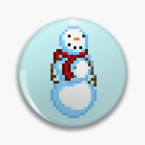 Artikelvorschau, Stardew Valley Schneemann entworfen und verkauft von aiya-pixels.