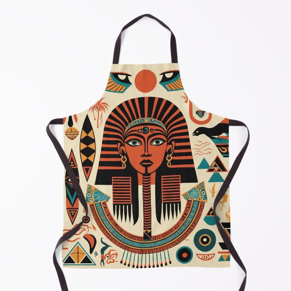 Item preview, Egyptian Motifs And Symbols With Pharaoh's Head designed and sold by raulmaler.