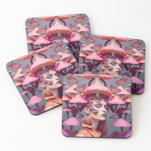 Item preview, Mesmerizing Mushroom World | Fungi Collection designed and sold by naiadsnest.