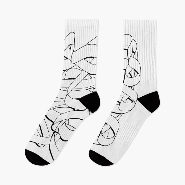 Item preview, Abstract black and white ribbon #80 designed and sold by Cocolorr.