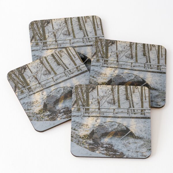 Item preview, Snowy Bridge on Petrova Gora designed and sold by jojobob.