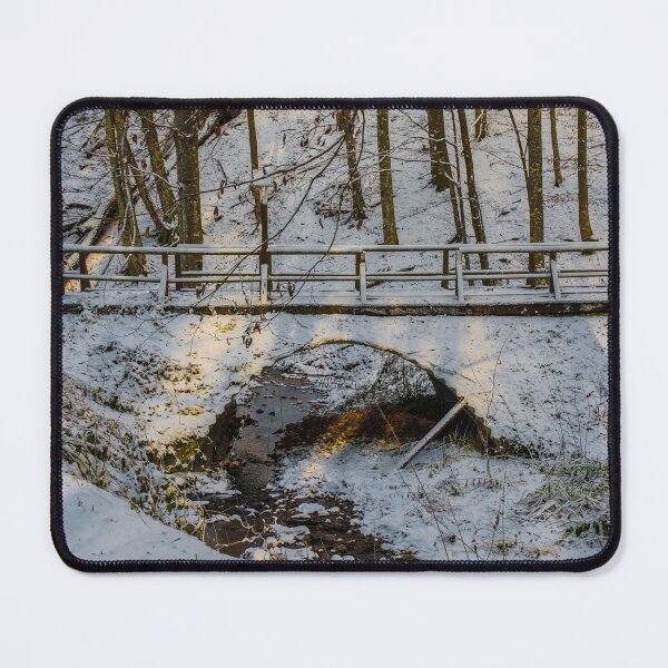 Item preview, Snowy Bridge on Petrova Gora designed and sold by jojobob.