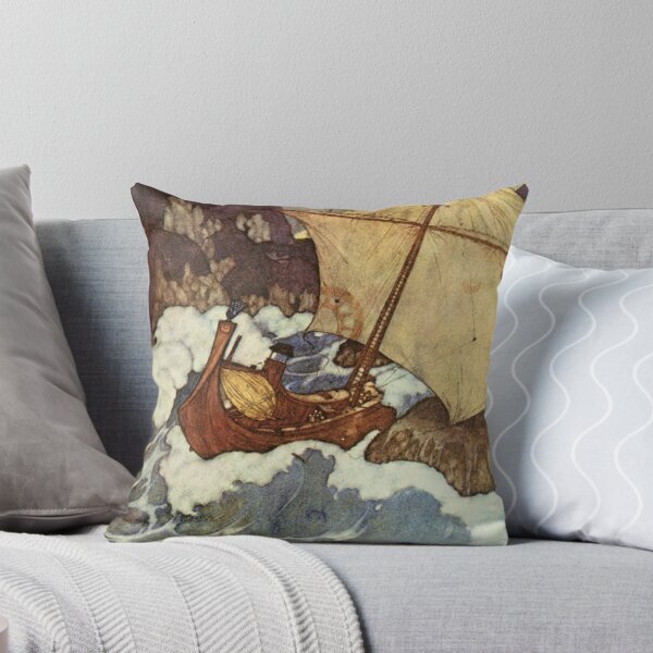 Item preview, Ship in the storm by Edmund Dulac designed and sold by Niina  Niskanen.