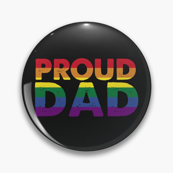Item preview, Orgulloso papá LGBTQ Pride Ally Día del padre designed and sold by Queer Pride Shop.