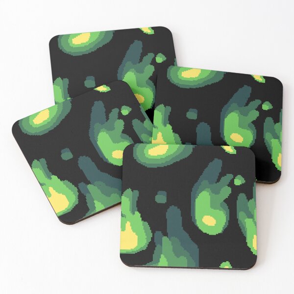 Item preview, Green Flame Pattern designed and sold by edgethesketch.