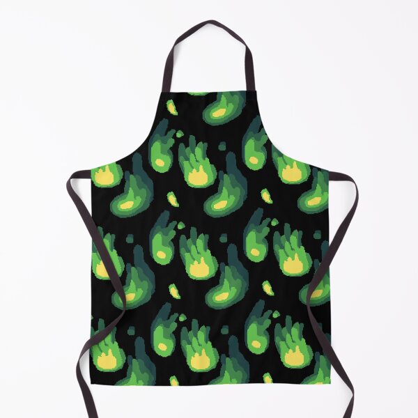 Item preview, Green Flame Pattern designed and sold by edgethesketch.