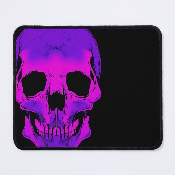 Item preview, Spooky Abstract Skull Nº1 - Purple designed and sold by CMeista.