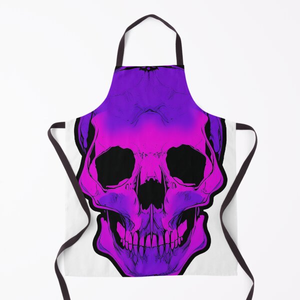 Item preview, Spooky Abstract Skull Nº1 - Purple designed and sold by CMeista.