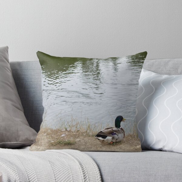 Item preview, Duck On A Riverbank designed and sold by thelemmingface.