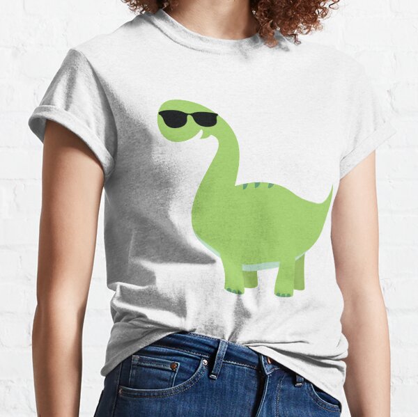 Brachiosaurus Emoji Classic T-Shirt