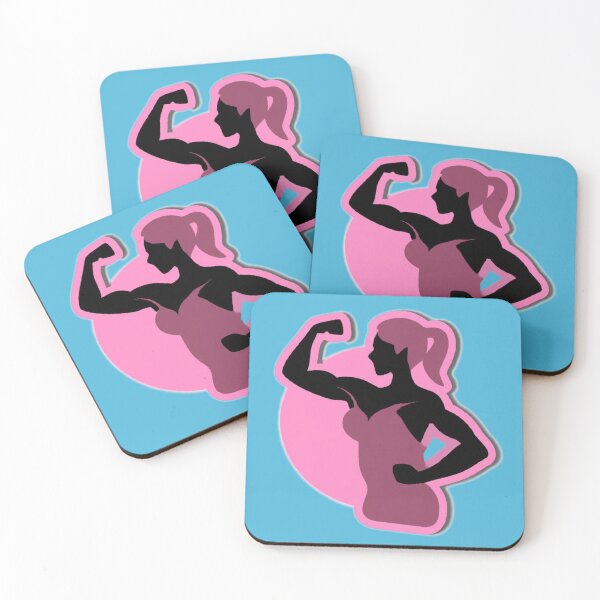 Item preview, Strong Woman Silhouette Flexing Bicep designed and sold by JandyDesign.