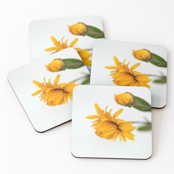 Item preview, Yellow flowers on white snow designed and sold by olena2552.