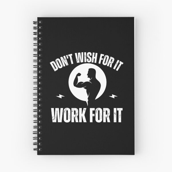 Item preview, Don't Wish for It Work for It  designed and sold by Shambusiness.