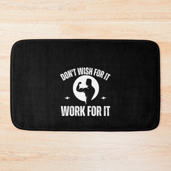 Item preview, Don't Wish for It Work for It  designed and sold by Shambusiness.